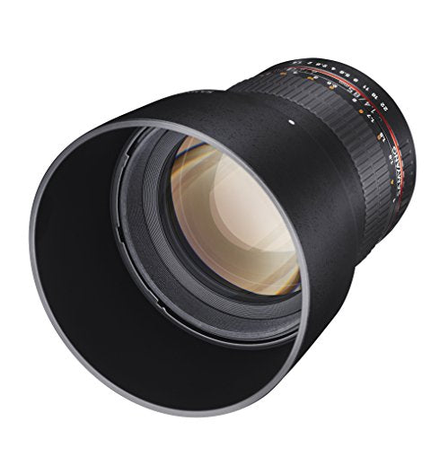 Samyang Sy85M P 85Mm F1.4 Lens For Pentax , Black
