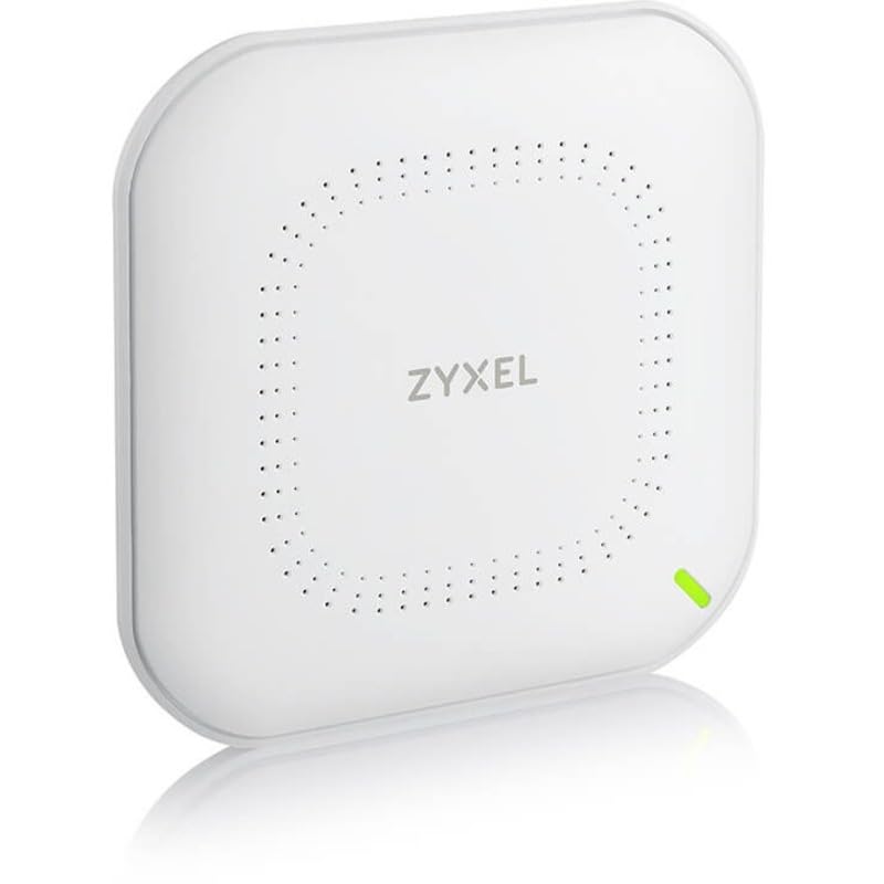 Zyxel Wifi 6 Ax1800 Wireless Gigabit Access Point | Mesh, Seamless Roaming, Captive Portal & Mu-Mimo | Wpa3 Security | Cloud, Ap