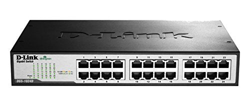 24Port 10/100/1000Bt Switch Rackmount/Desktop