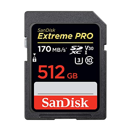512Gb Extreme Pro Sd 170 90Mbs