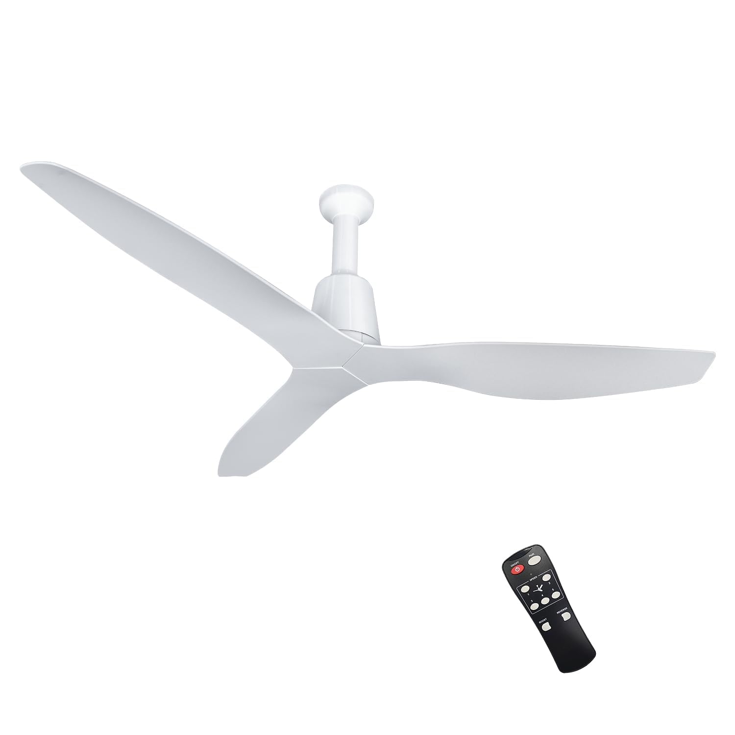 Luker Jvluker Usa Florence 1320Mm Bldc Ceiling Fans With Remote, Bee 5 Star Rated Energy Efficient Ceiling Fan For Living Room,