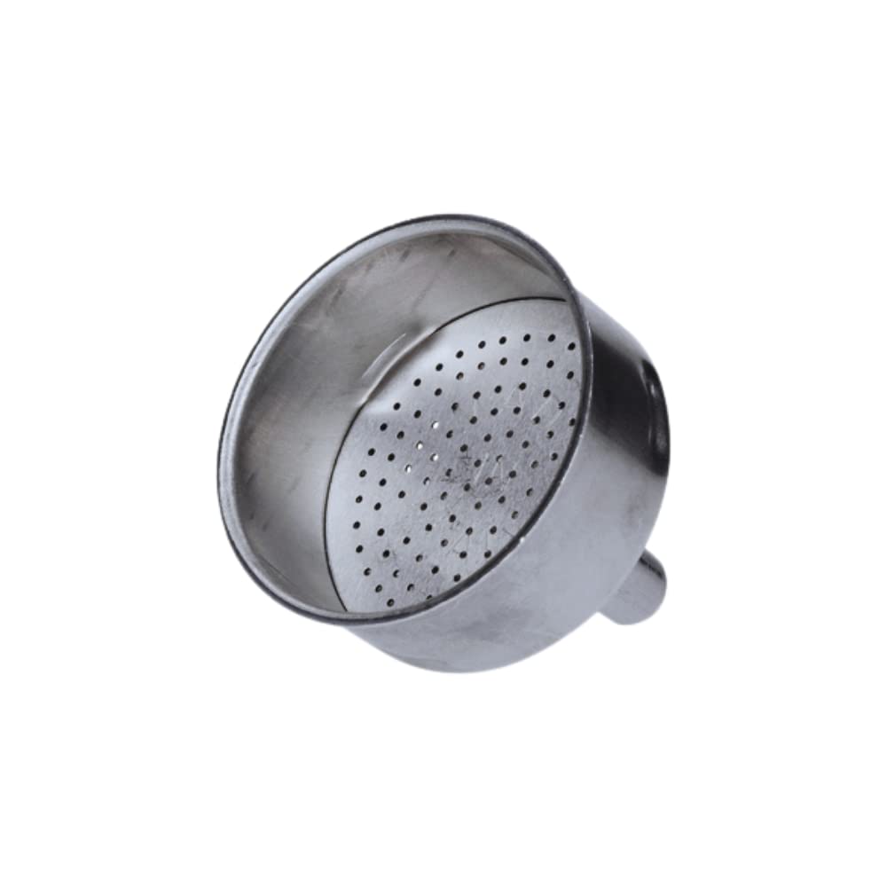 Bialetti Spare Parts, Includes 1 Funnel Filter, Compatible With Moka Express, Fiammetta, Break, Dama, Moka Timer And Rainbow (6 Cups)