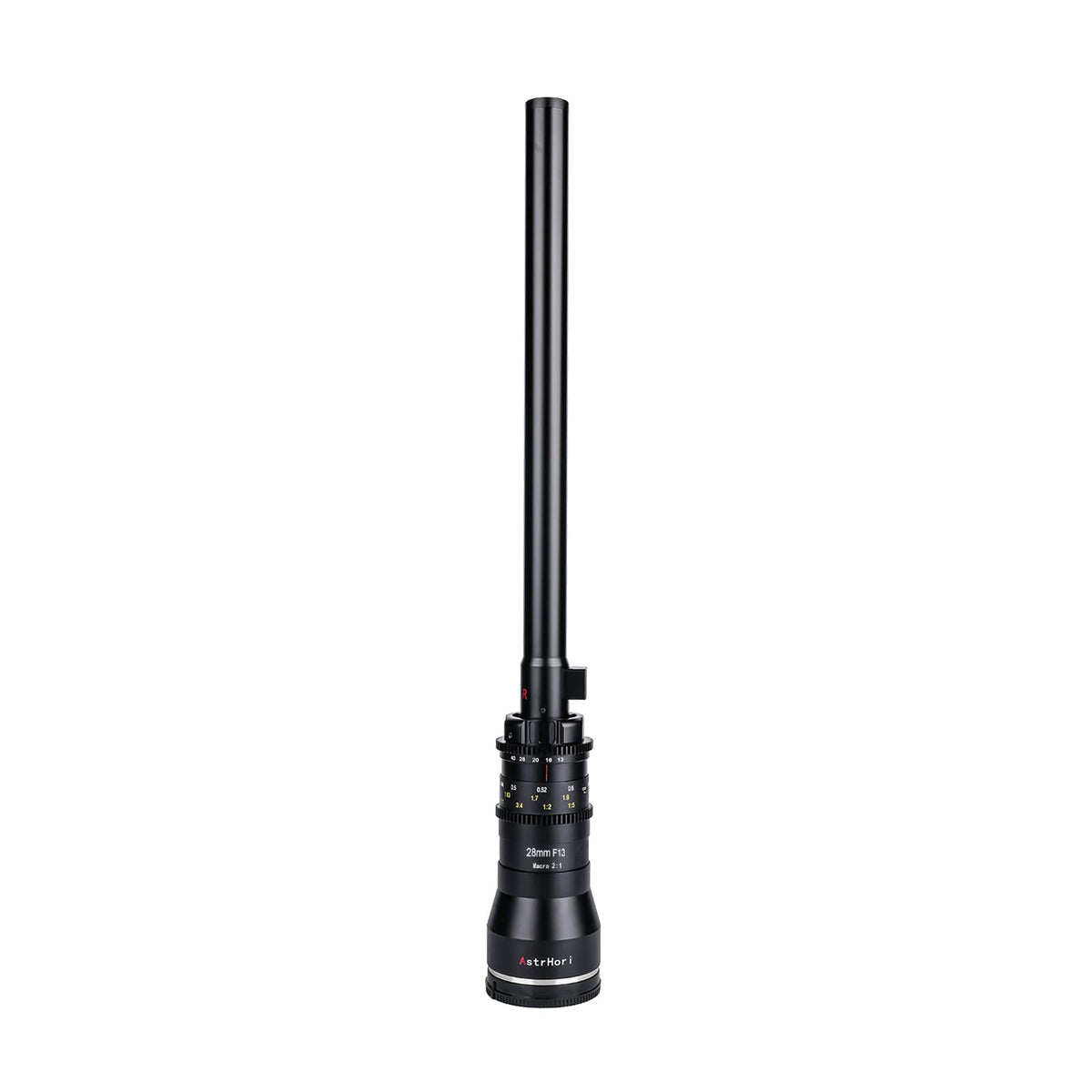 Astrhori 28Mm F13 Probe Lens 2X Macro Lens Full Frame Specialty Lens For Cine Pl Mount