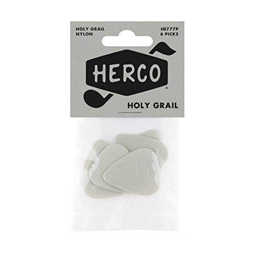 Dunlop Herco Holy Grail Guitar Pick-6 Pack (He777P)