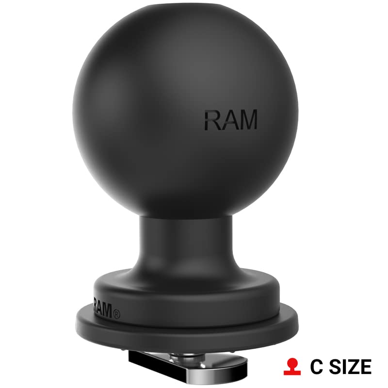 Ram Mounts Track Ball With T-Bolt Attachment Rap-354U-Tra1 With C Size 1.5 Ball