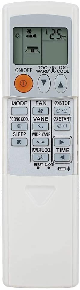 Replacement Air Conditioner Remote For Mitsubishi Ac Mr Slim Msz Gl12Na Msz Fe18Na Msz Ge06Na Msz Ge09Na 8 Msz Ge12Na Msz Ge12Na