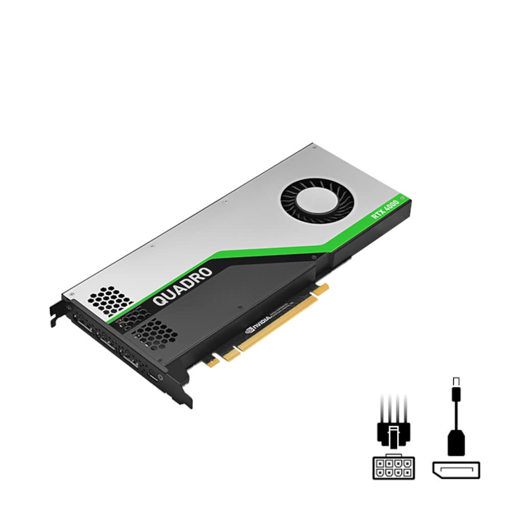 Pny Quadro Rtx 4000 Graphic Card   8 Gb Gddr6   Pc
