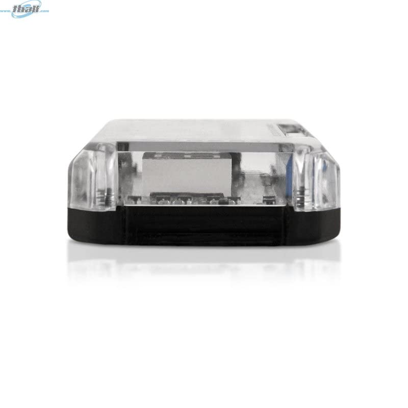 Protection against low and high voltage connects to vehicle amplifier