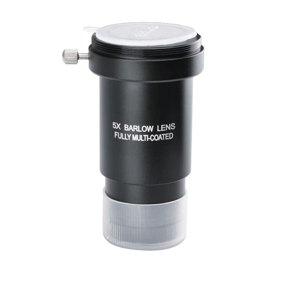 Starboosa 1.25'' Barlow Lens   For Telescope Eyepieces   Actual 2X Magnification