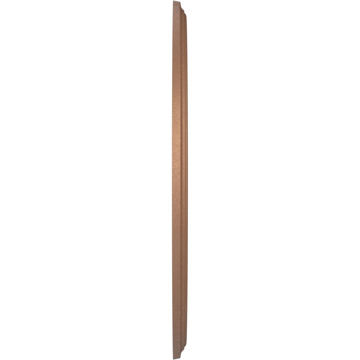 Ekena Millwork 22Od X 3 1/2Id X 1P Berkshire Thermoformed Pvc Ceiling Medallion (Fits Canopies Up To 10 1/8), Aged Copper