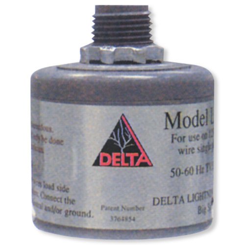 Delta Lightning Arrestors La302R 125/208/250 Volts, 18'' Leads, Single Phase, 3 Wire, Surge Arrestor/Suppressor