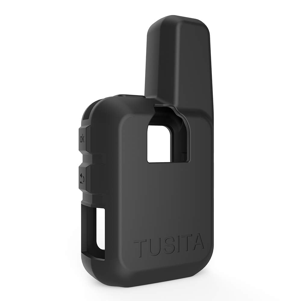 Tusita Silicone Case Compatible With Garmin Inreach Mini 2   Black