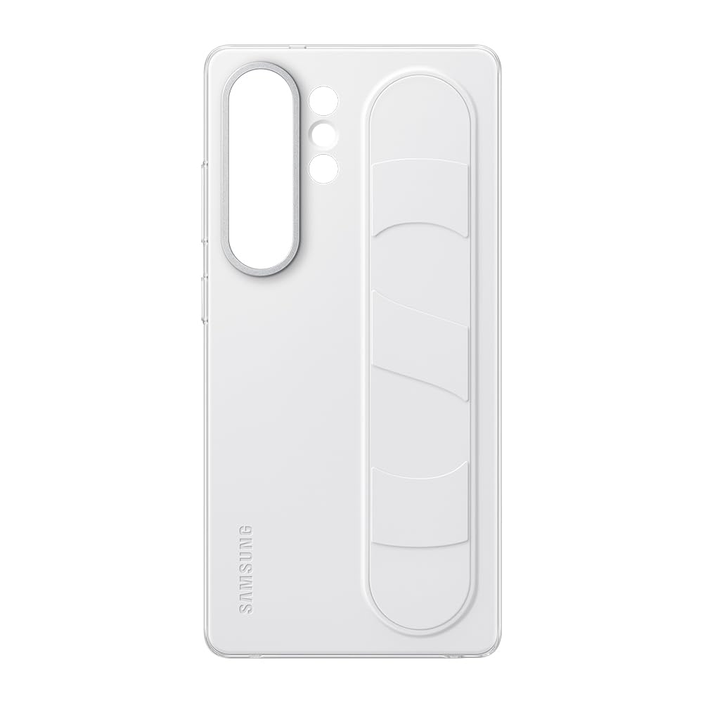 Samsung Galaxy Official Standing Grip Case For Galaxy S25 Ultra, White