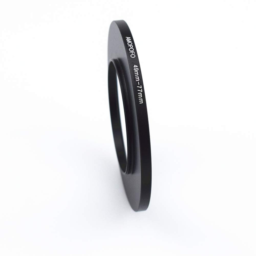 49Mm To 77Mm Step Up Ring Filter Adapter/49Mm To 77Mm Camera Filter Ring ;Compatible All Brands 49Mm Lens And 77Mm Uv,Nd,Cpl,Metal Step Up Ring