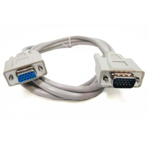 SF Cable, 10ft HD14 VGA M/F 15C Extension Cable