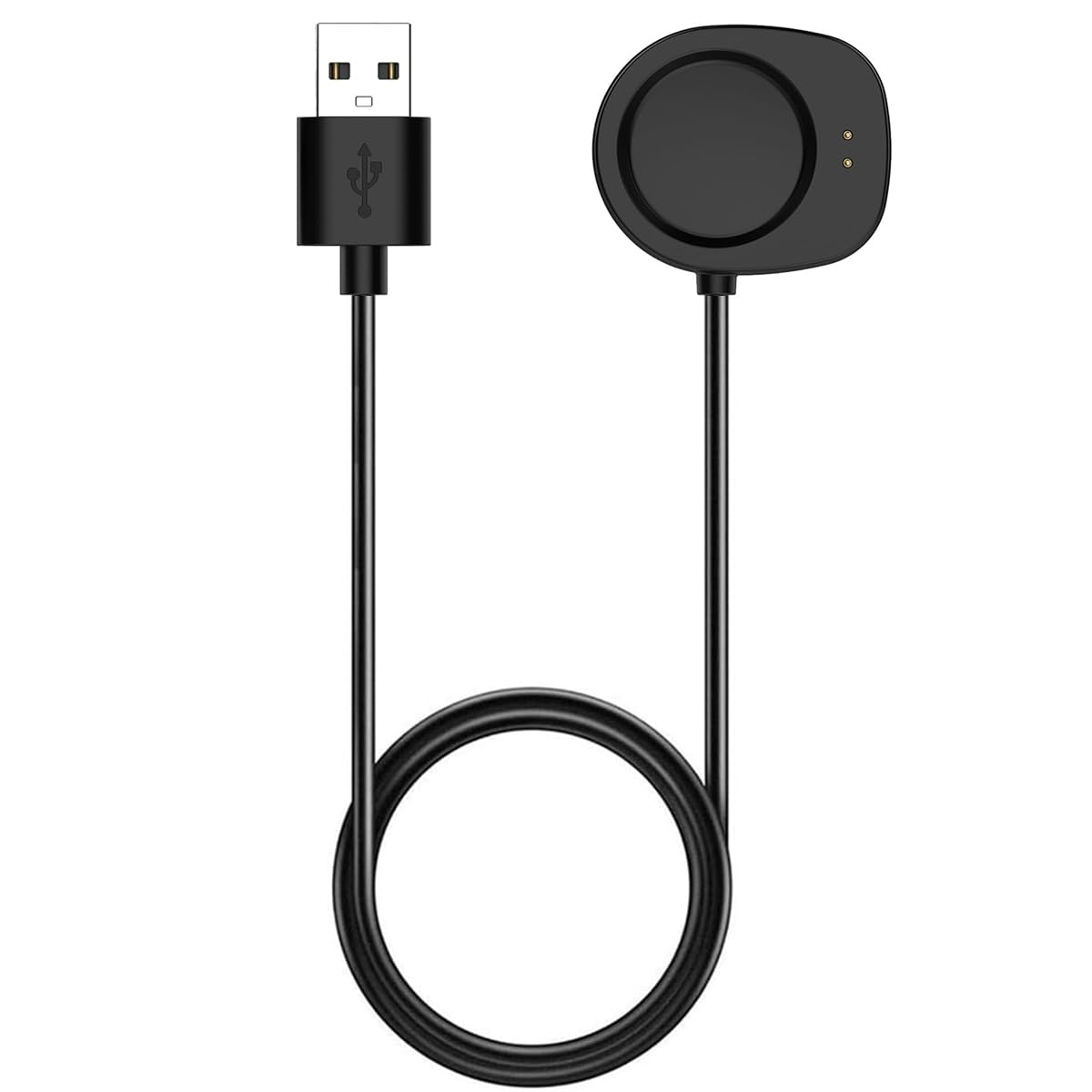 Kissmart Charger For Amazfit T-Rex 3/Balance, Replacement Charging Cable Cord For Amazfit Balance, T-Rex 3 Smart Watch (3.3Ft/1M