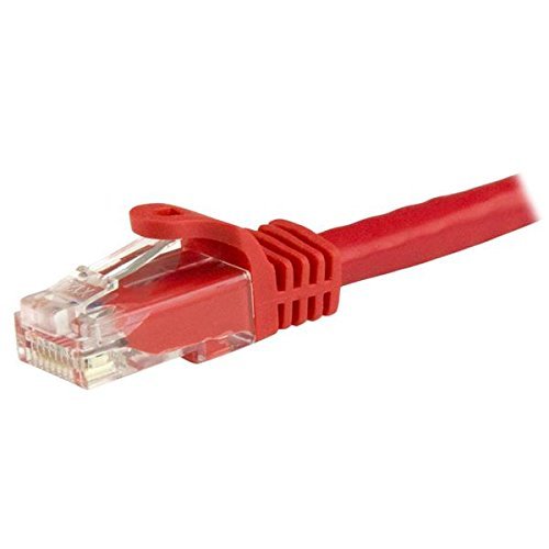 StarTech.com 6in CAT6 Ethernet Cable   Black CAT 6 Gigabit Ethernet Wire  650MHz 100W PoE RJ45 UTP Category 6 Network/Patch Cord Snagless w/Strain Relief Fluke Tested UL/TIA Certified (N6PATCH6INBK)