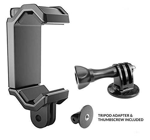 Goworx Freeride Phone Mount 3 In 1 Action Camera Mount + Tripod Adapter For Iphone, Galaxy, Gopro & Smart Phones