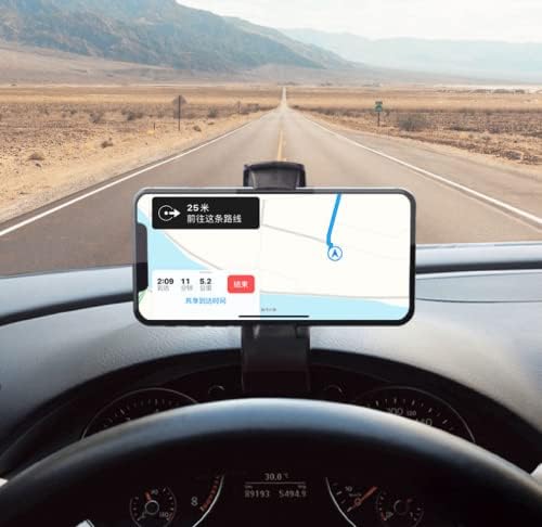 Jorcedi Universal Car Dashboard Mount Holder Stand Clamp Cradle Clip For Cell Phone Gps Non Slip Durable Car Phone Holder Mount