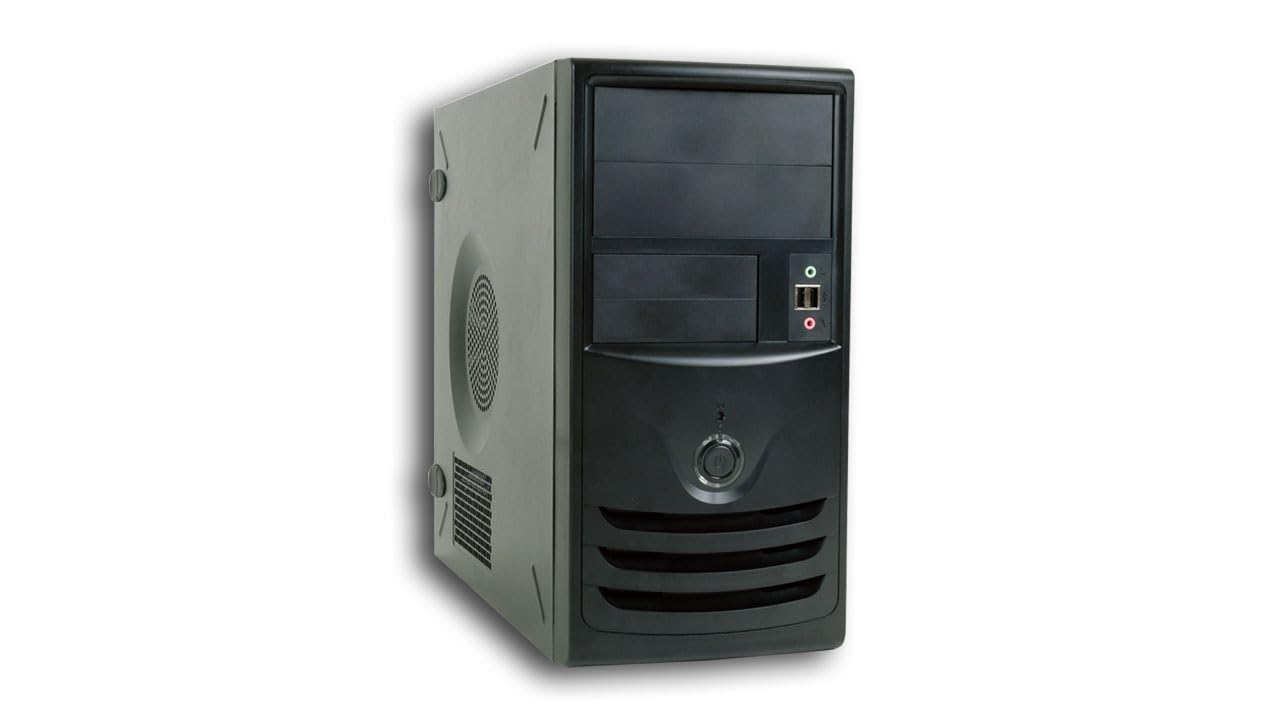 Inwin Z589 Mini Tower Chassis Configured 6 Drive Bays Supports Micro Atx Tac 2.0 Thermal Solution Optional Rear Fan Tool Free In