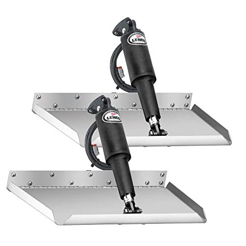 Lenco 15017 101 Trim Tab Kit, 12'' X 18'', 12V, Edge Mount