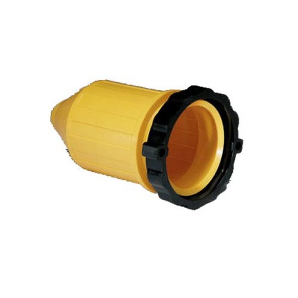 Marinco 7715Eln Weatherproof Cover With Easy Lock Ring For Marinco Marine Electrical 50 Amp Connectors (6360Crn And 6364Crn, Fem