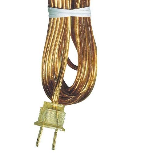 Westinghouse Fba_7010300 Lighting 70103 15 Feet Gold Cord Set, Pack Of 1, Foot