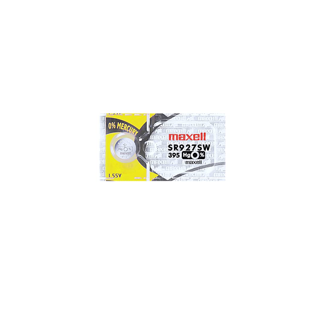 Maxell Sr927Sw 395 D395 Sr57 Sr927 Silver Oxide Watch Battery