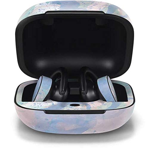 Skinit Decal Audio Skin Compatible With Powerbeats Pro   Rose Quartz & Serenity Splatter Design