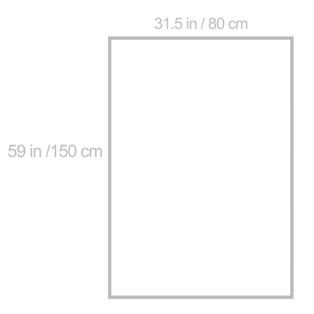Meking White Pvc Backdrop, 30X60Inch/80X150Cm Matte & Reflective Pvc Vinyl Seamless Photography Background For Studio Video Phot