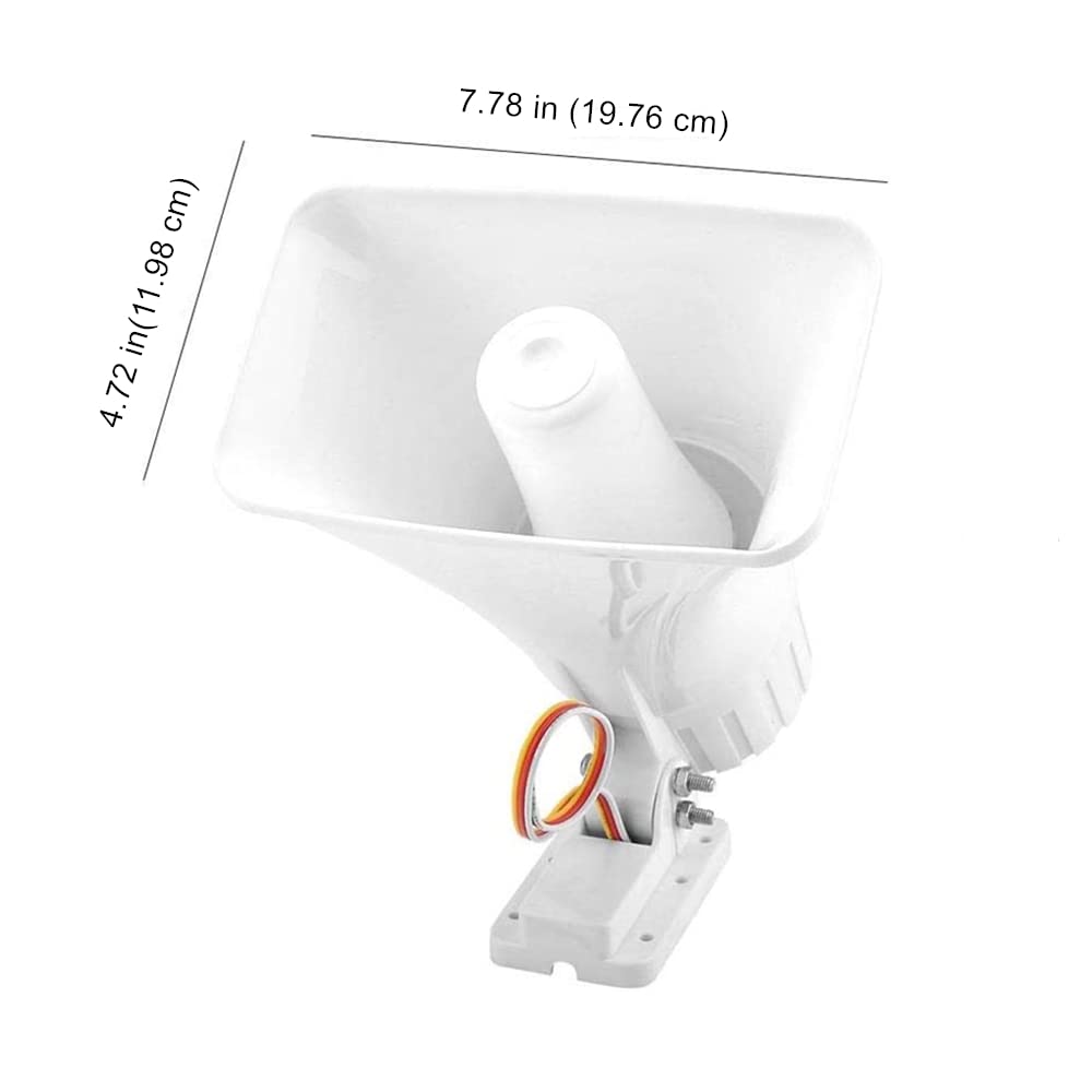 Kllsmdesign Alarm Dual Tone Wired Horn Siren With Bracket,130Db Loud Voice Warning System For Car Truck Home Doorbell Security Anti Thief Indoor And Outdoor