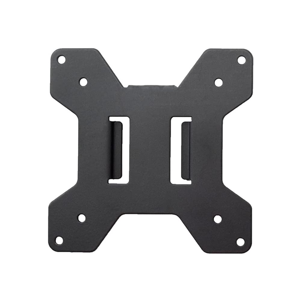 Vivo Steel Vesa Bracket 75X75 And 100X100 Mounting For Computer Monitor, Quick Release Removable Vesa Plate, Black, Pt Sd Va01A
