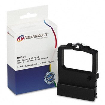 Dataproducts R6070 Ribbon RIBBON,F/OKI A590 NYL,BK (Pack of20)