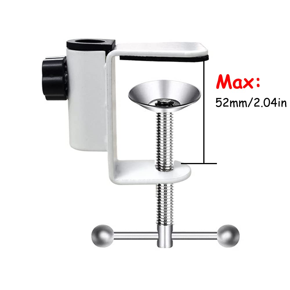White Boom Arm For Razer Seiren X, Mic Desk White Stand Compatible With Razer Seiren X Microphone, Razer Seiren X Mic White Arm