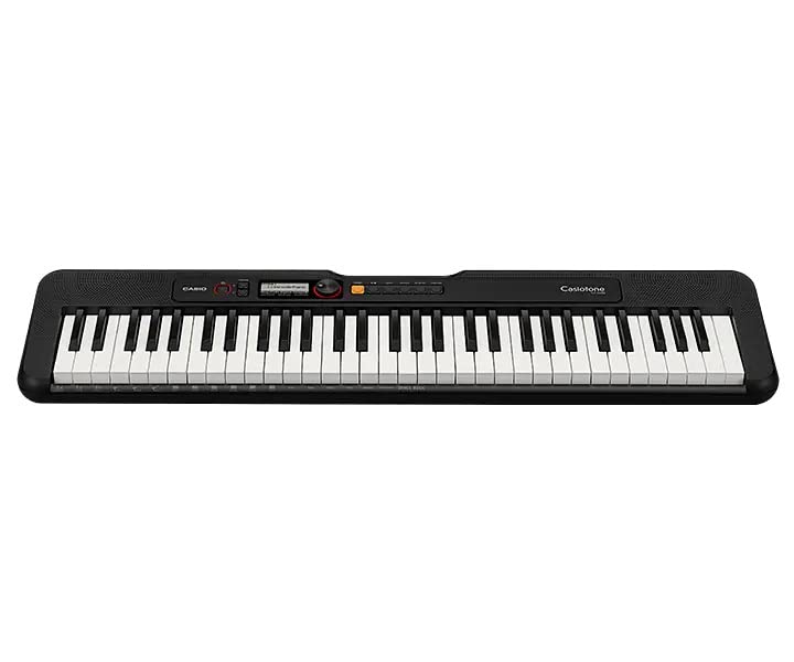 Casio Casiotone Ct S200 61 Key Portable Keyboard   Black Bundle With Adjustable Stand, Bench, Headphones, Sustain Pedal, Piano B