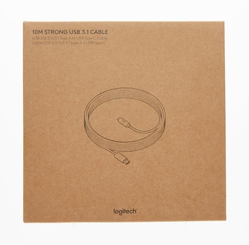 Logitech 10M Strong Usb 3.1 Cable