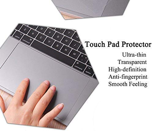 Se7Enline Compatible With Macbook Air 13'' (2018 2024) Trackpad New Protector (2 Pcs) Touch Pad Cover Unti Scratch Unti Water Co
