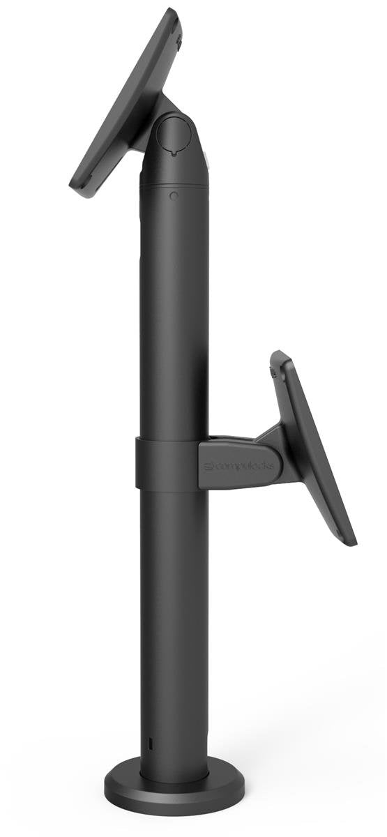 Vesa Tilting Kiosk Stand 4In With Cable Management Black
