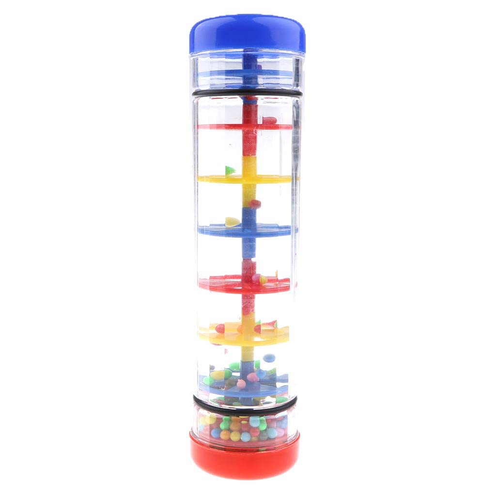 SECRET DESIRE Colorful Rainmaker Rain Stick Rattle Toy Kids Musical Toys L