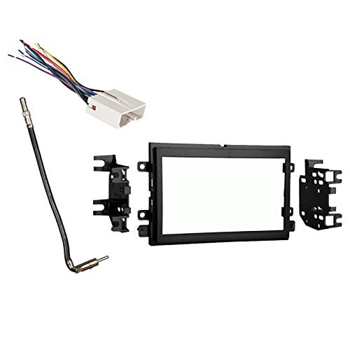 Harmony Audio Compatible With Ford F 150 2007 2008 Double Din Stereo Harness Radio Install Dash Kit Package