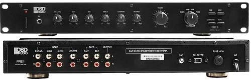 OSD Audio Pre 1 High Definition Preamplifier � Multi Source Select Phono Ready