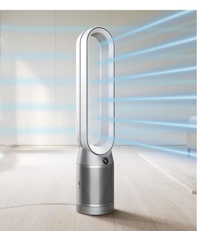 Dyson Purifier Cool Tp07 Smart Air Purifier And Fan   White/Silver, Large