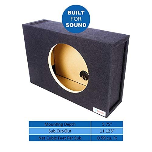 Bbox Single Vented 12 Inch Subwoofer Enclosure   Pro Audio Tuned Single Vented Car Subwoofer Boxes & Enclosures   Premium Subwoo