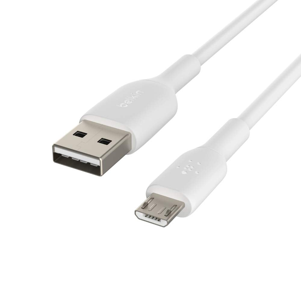 Belkin Cab005Bt1Mwh 3.3-Foot Boost?Charge Usb-A To Micro-B (White)