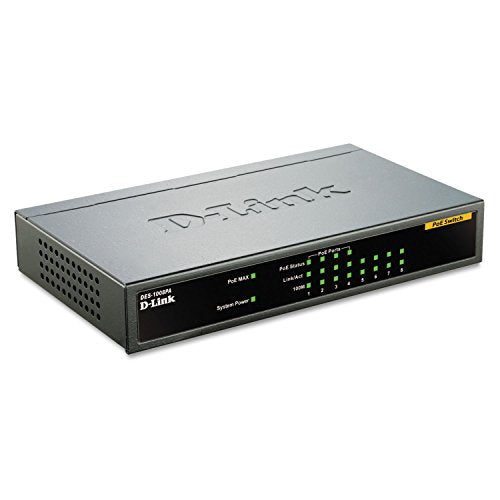D Link Business Des 1008Pa Switch 8 Port 10/100Mbps Poe