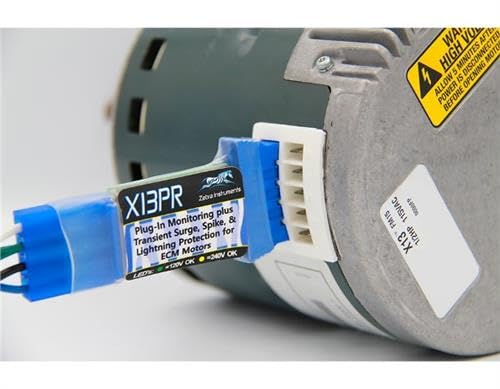 Zebra Instruments, X13Pr X 13 & Evergreen Motor Protector Surge Protection For 120 240V