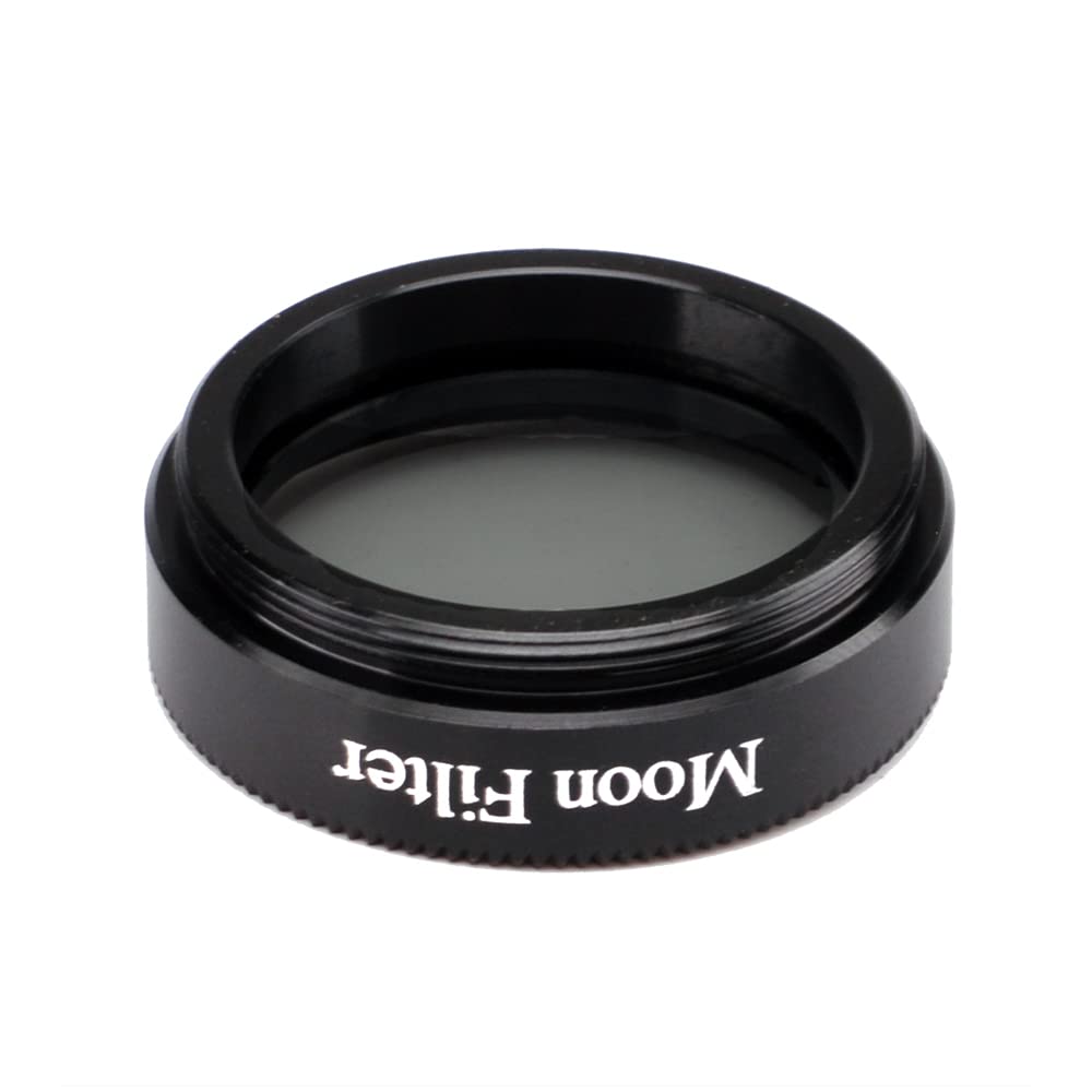 Starboosa 1.25 Inch Moon Filter Aluminum Frame Light Pollution Filter For Telescope Eyepieces