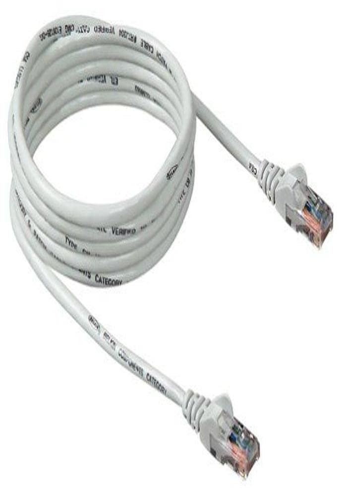 Belkin Rj45 Category 5E Snagless Molded Patch Cable (White 25 Feet)