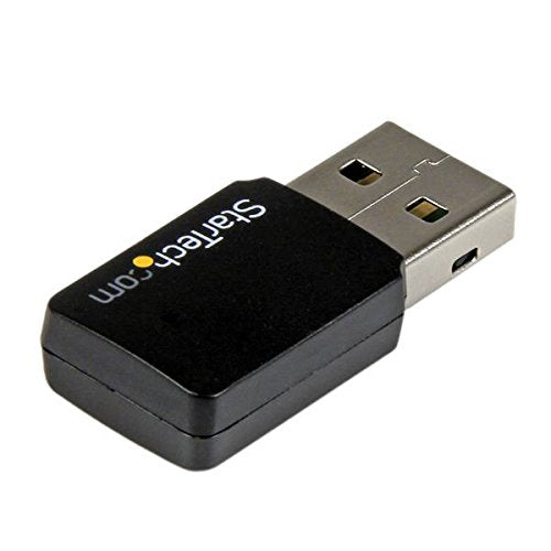 Startech.Com Usb 2.0 Ac600 Mini Dual Band Wireless Ac Network Adapter   1T1R 802.11Ac Wifi Adapter   2.4Ghz / 5Ghz Usb Wireless