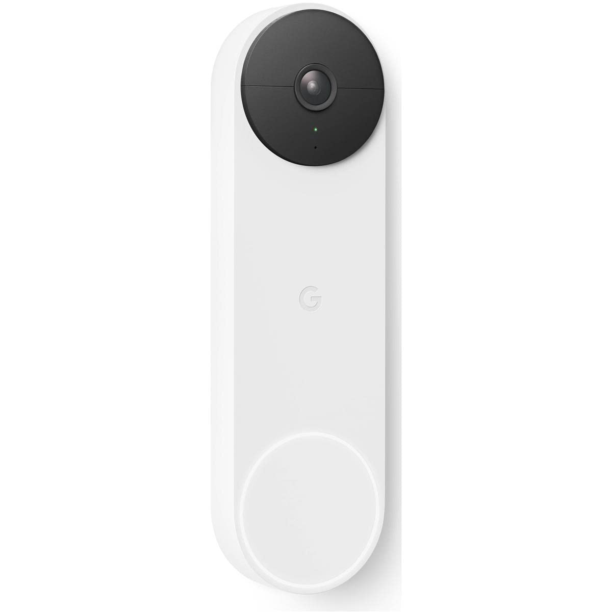 Google Nest Doorbell (Battery)   Snow